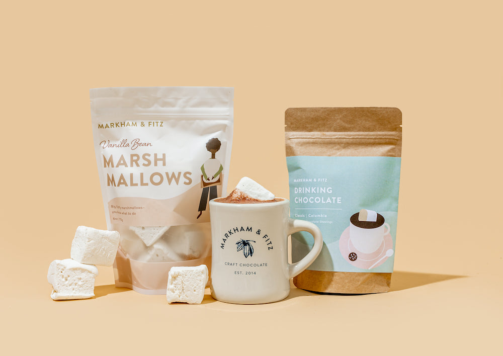Drinking Chocolate / Vanilla Bean Marshmallows / No Mug