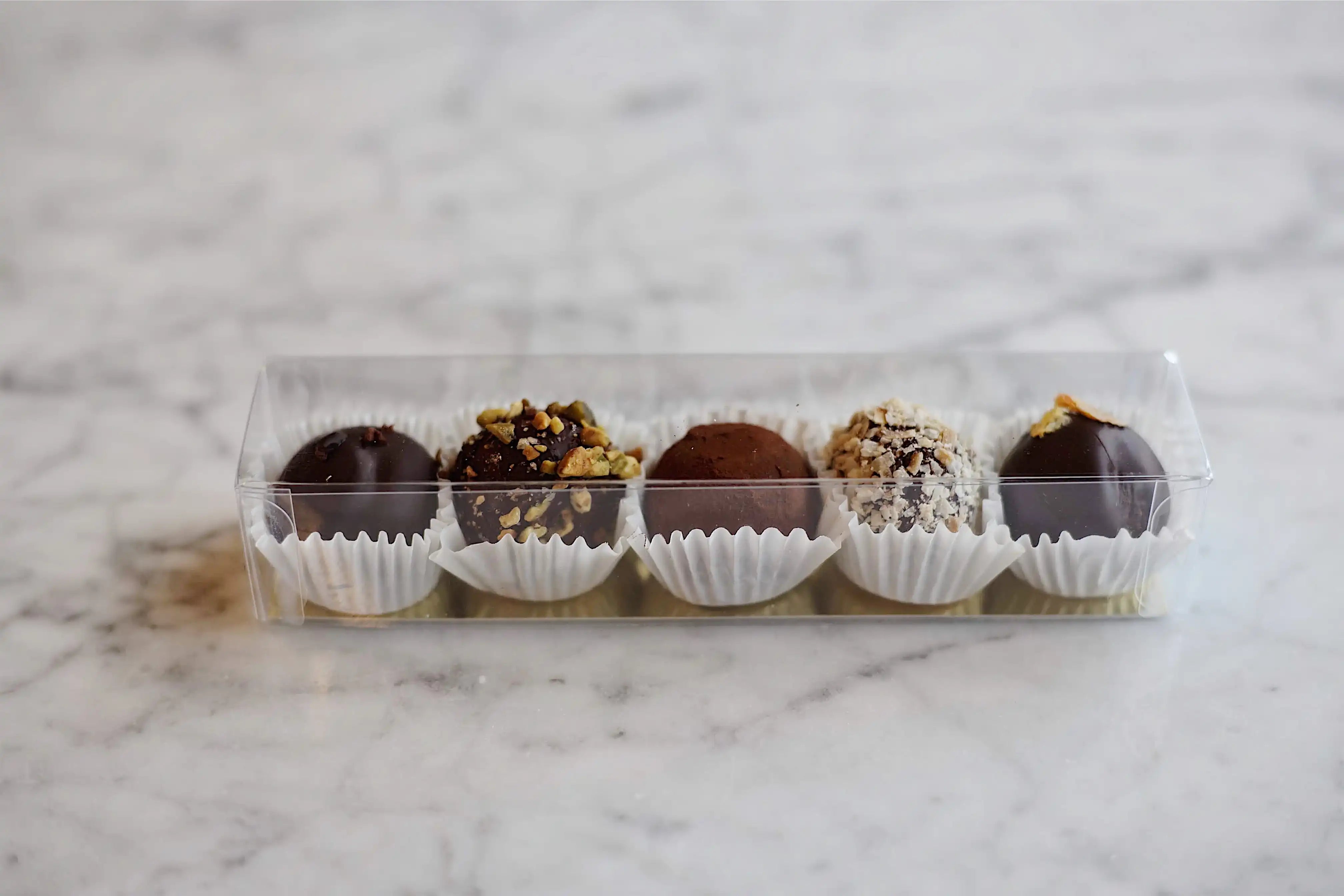 Chocolate Truffles Assortment, 5pc