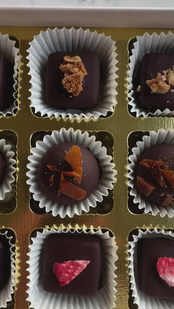 Valentine Truffles & Caramels - 15pc