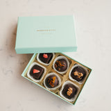 Valentine's Truffles & Caramels-6pc